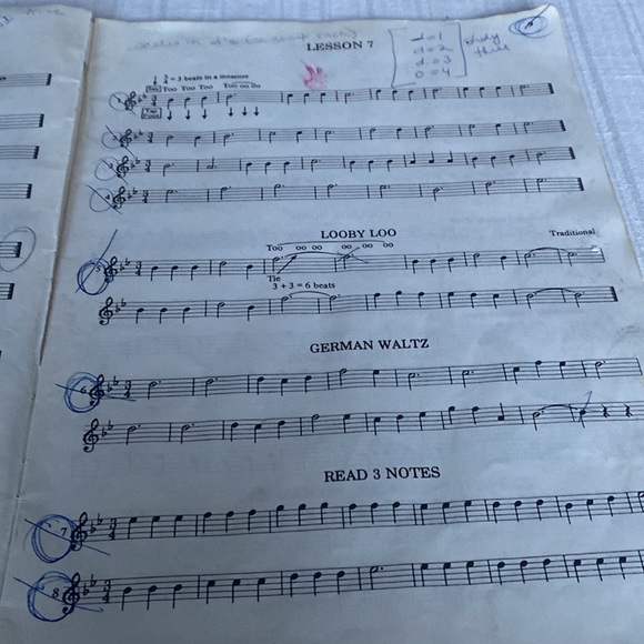 VTG - 3 Ed Sueta Band Method Books - flute, trombone, & trumpet/cornet - Picture 7 of 10